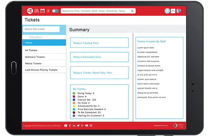 Scheduling, Time Sheets & Accountability Tracking